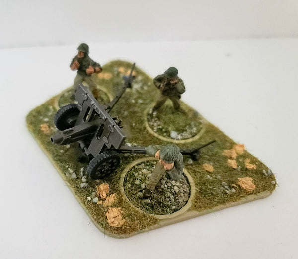 American Light Howitzer M1A1 on M3A3 Carriage - War Games And Dioramas - Resin 28mm - Bolt Action