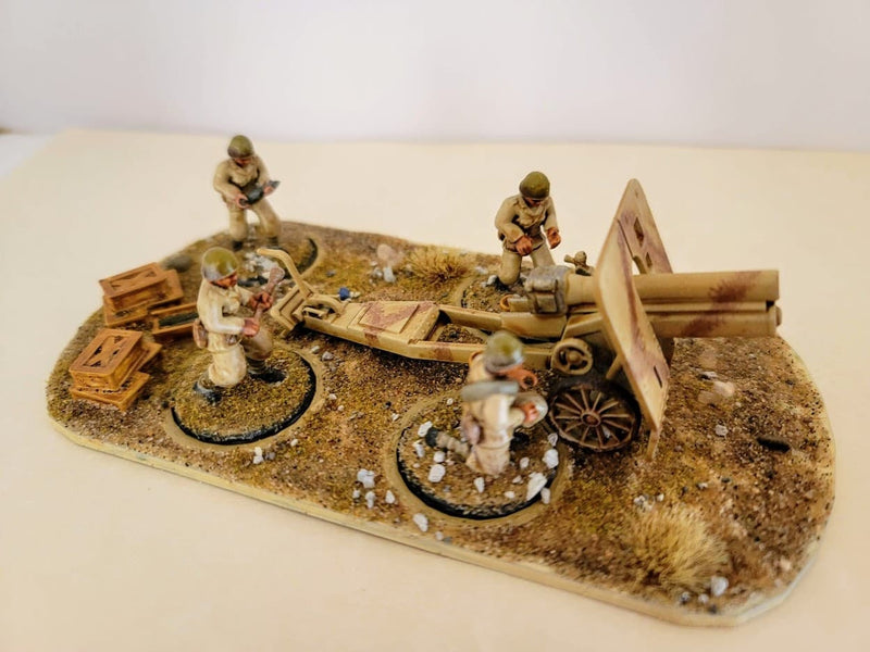 Italian Skoda Model 16 100/17 mm Mountain Howitzer - War Games And Dioramas - Resin 28mm - Bolt Action