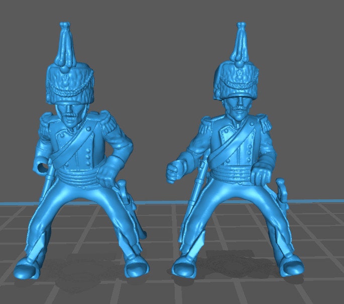 Duchy of Warsaw Lancers - 8 minis - Great for Table Top War Games And Dioramas - Historical Wargaming - Resin 28mm Miniatures