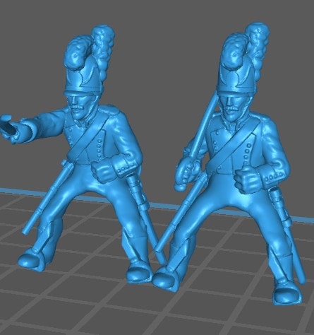 Bavarian Chevalleger rgt 1811-14 - 10 minis - War Games And Dioramas - Historical Wargaming -Resin 28mm