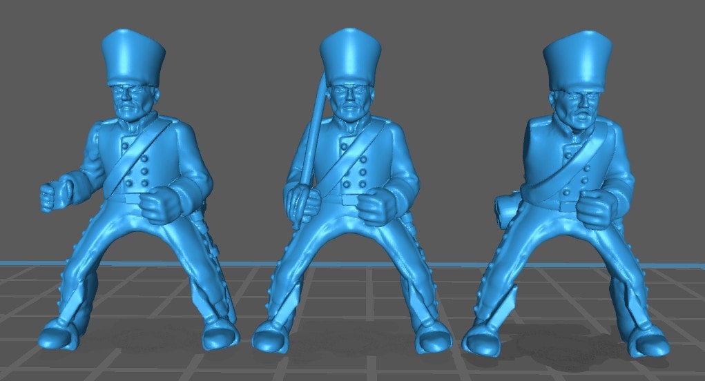 Prussian Dragoons and Uhlans 1810-15 rgt - 12 minis - War Games And Dioramas - Historical Wargaming -Resin 28mm