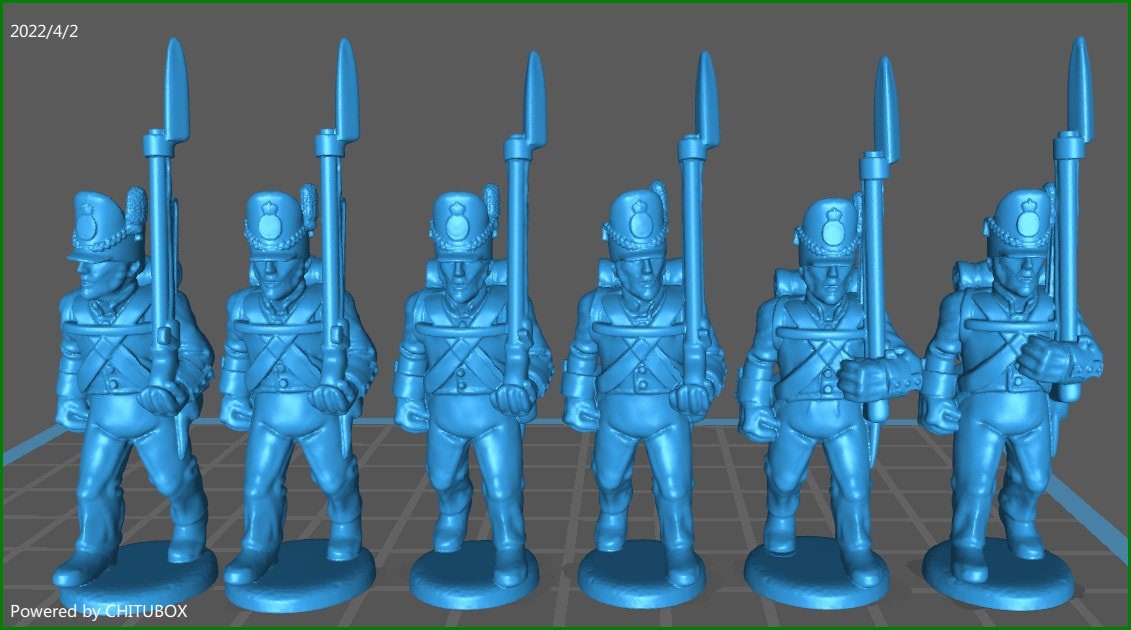 Belgian Line 1814-15 - 13 minis - War Games And Dioramas - Historical Wargaming -Resin 28mm