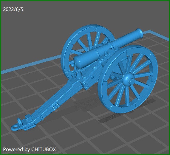 British Artillery 9lb gun - War Games And Dioramas - Historical Wargaming -Resin 28mm