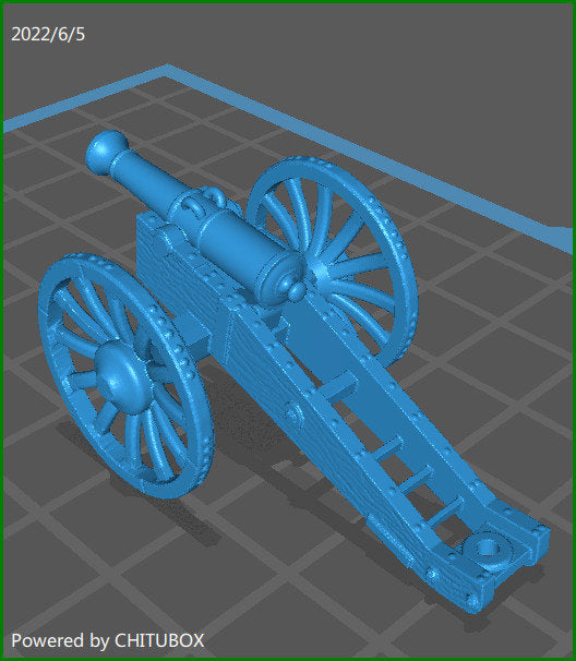 Austrian Artillery 6lb gun - War Games And Dioramas - Historical Wargaming -Resin 28mm