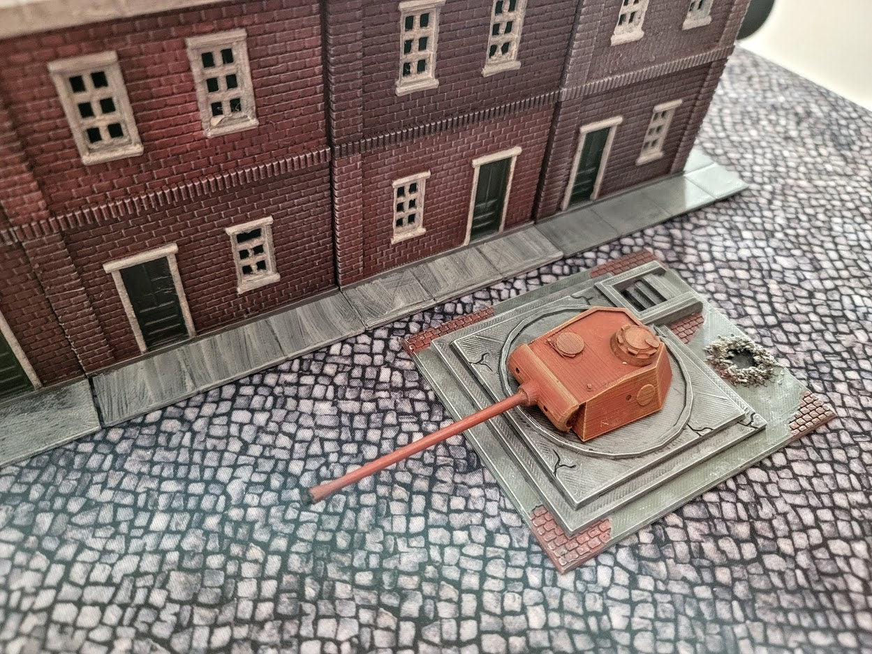 German Pantherturm - Great for Table Top War Games And Dioramas - Resin 28 mm Miniatures - Bolt Action