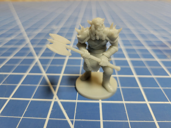 Bugbear Barbarian - DND - Pathfinder - Dungeons & Dragons - RPG - Tabletop - mz4250- Miniature-28mm-1"Scale