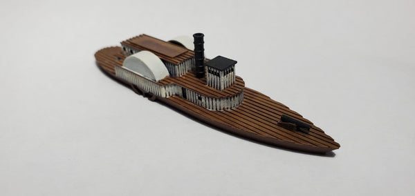 CSS General Jeff M. Thompson - Confederate - Ships - Sailboats - Age of Sail - War Game - Wargaming - Tabletop Games - 1:600 Scale