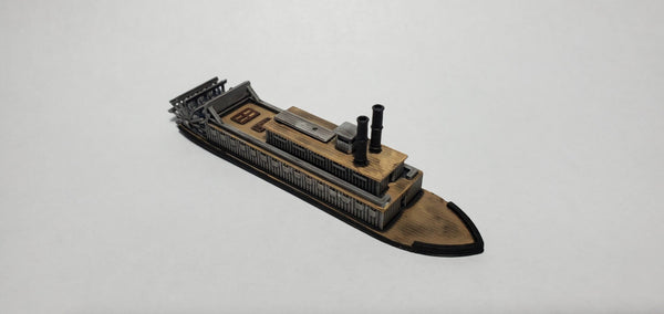 US Ram Mingo - Union - Ships - Sailboats - Age of Sail - War Game - Wargaming - Tabletop Games - 1:600 Scale