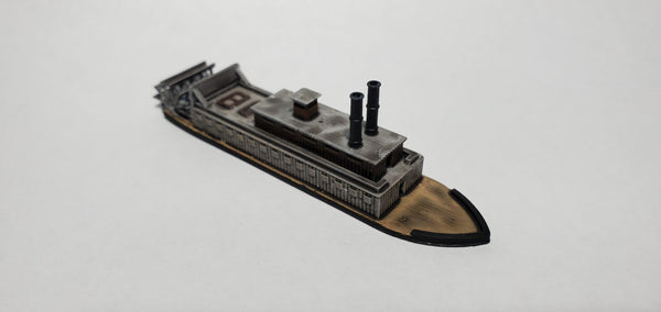 US Ram Lioness - Union - Ships - Sailboats - Age of Sail - War Game - Wargaming - Tabletop Games - 1:600 Scale