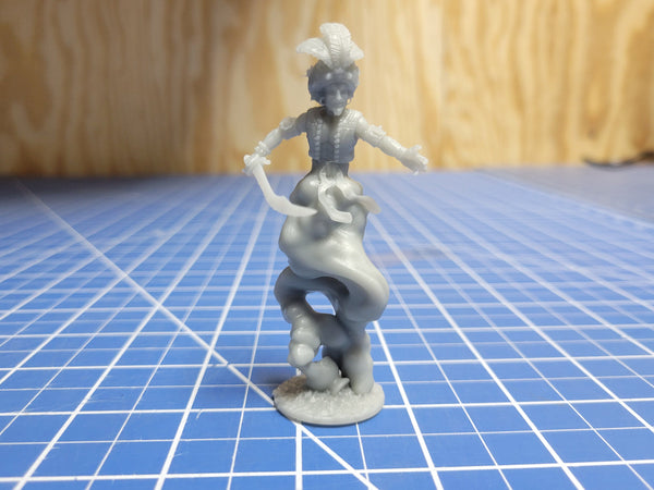 Djinni - Genie - Efreeti - DND - Pathfinder - Dungeons & Dragons - RPG - Tabletop - Role Playing Game -Medusa Miniatures - 28 mm