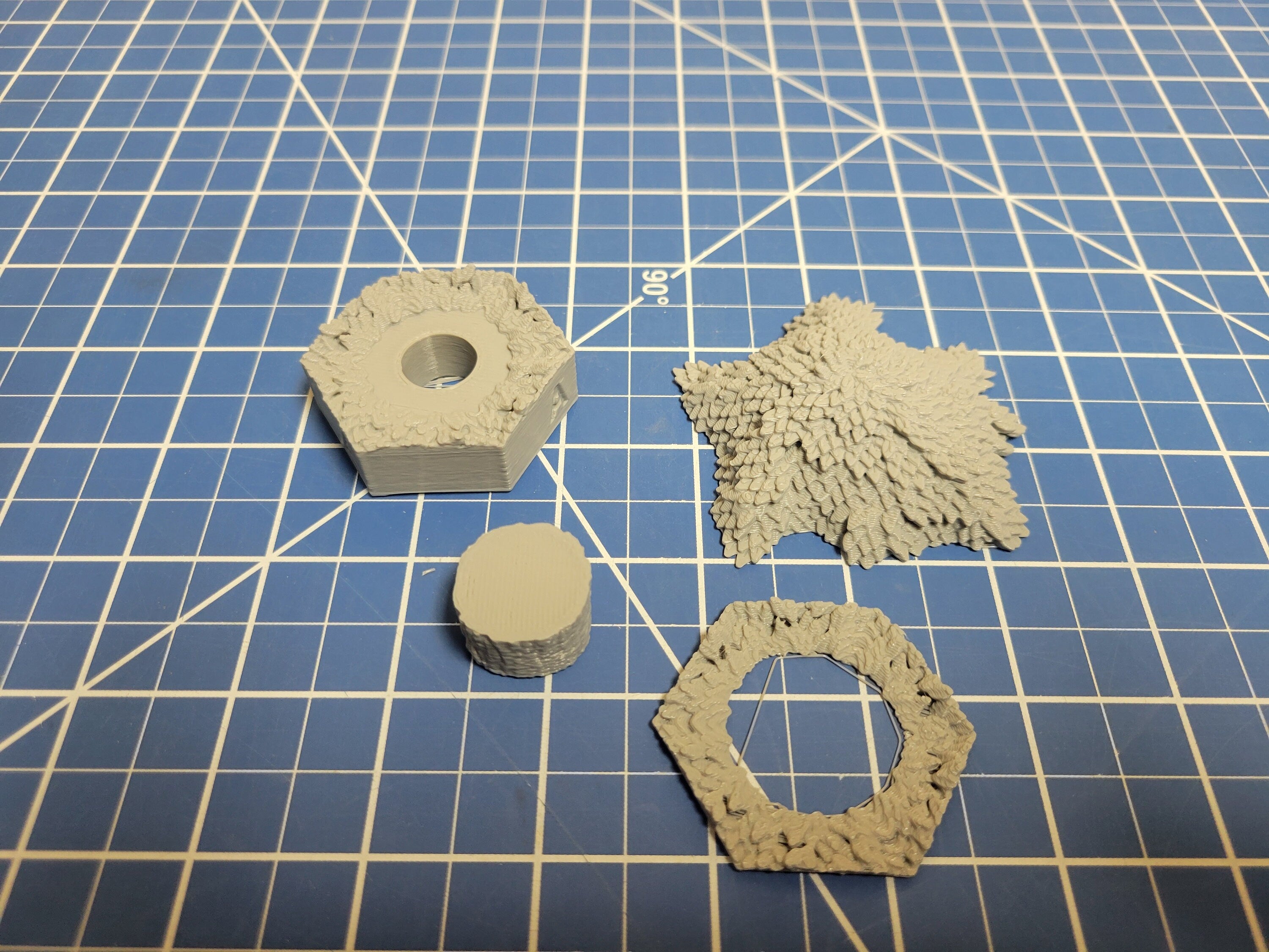 Leaf Sections And Tree Clips - Shadowgrove Set 1 -Fat Dragon Games- DND- Pathfinder -RPG- Terrain-28 mm / 1" - Dungeon & Dragons -