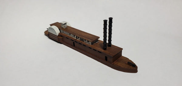 CSS General Sterling Price - Confederate - Ships - Sailboats - Age of Sail - War Game - Wargaming - Tabletop Games - 1:600 Scale