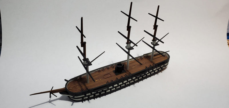 FS Algesiras - French - Ships - Sailboats - Age of Sail - War Game - Wargaming - Tabletop Games - 1:600 Scale
