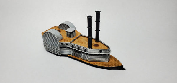 US Ram Switzerland - Union - Ships - Sailboats - Age of Sail - War Game - Wargaming - Tabletop Games - 1:600 Scale
