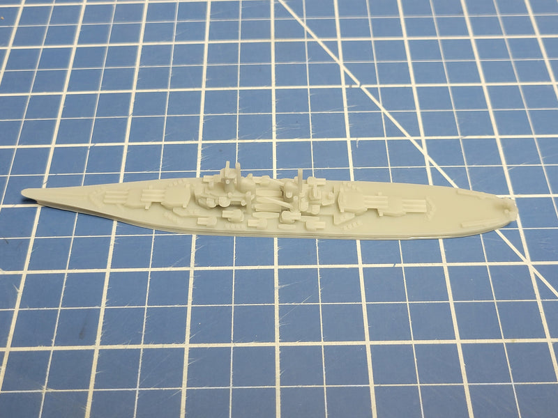 Battleship - Montana - US Navy - Wargaming - Axis and Allies - Naval Miniature - Victory at Sea - Tabletop Games - Warships