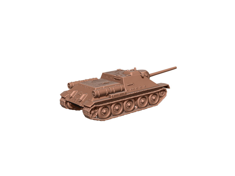 SU-85 - Russian Army - Great for Table Top War Games and Dioramas - Resin 28mm - Bolt Action - Eskice Miniature