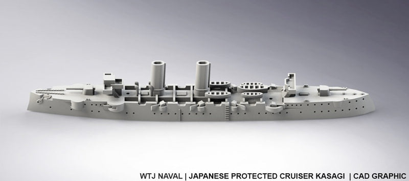 Kasagi - Pre Dreadnought Era - Wargaming - Axis and Allies - Naval Miniature - Victory at Sea - Tabletop Games - Warships