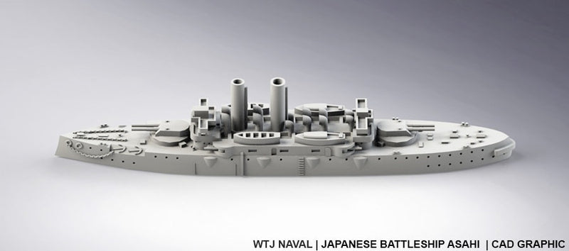 Asahi - Pre Dreadnought Era - Wargaming - Axis and Allies - Naval Miniature - Victory at Sea - Tabletop Games - Warships