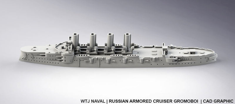 Gromoboi - Russian Navy - Pre Dreadnought Era - Wargaming - Axis and Allies - Naval Miniature - Victory at Sea - Warships