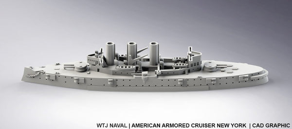 New York - US Navy - Pre Dreadnought Era - Wargaming - Axis and Allies - Naval Miniature - Victory at Sea - Warships