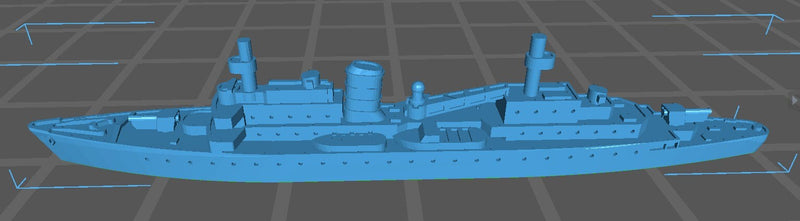 Hela - German Navy - Wargaming - Axis and Allies - Naval Miniature - Victory at Sea - Tabletop Games - Warships - C.O.B.