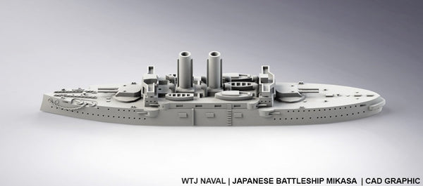 Mikasa- Pre Dreadnought Era - Wargaming - Axis and Allies - Naval Miniature - Victory at Sea - Tabletop Games - Warships