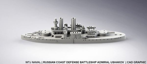 Admiral Ushakov - Russian Navy - Pre Dreadnought Era - Wargaming - Axis and Allies - Naval Miniature - Victory at Sea - Warships