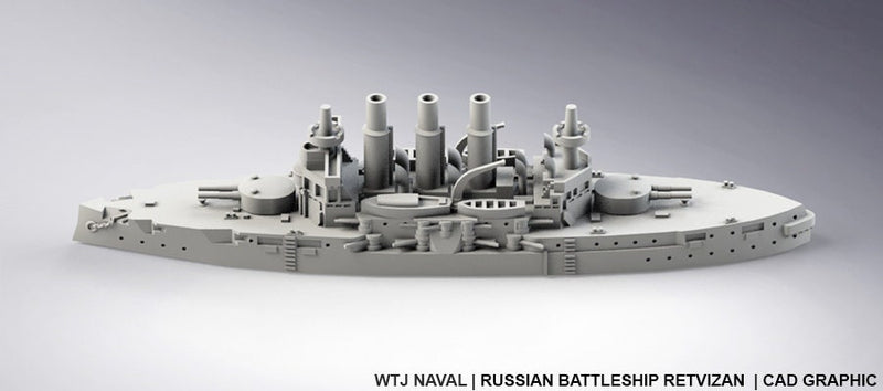Retvizan - Russian Navy - Pre Dreadnought Era - Wargaming - Axis and Allies - Naval Miniature - Victory at Sea - Warships