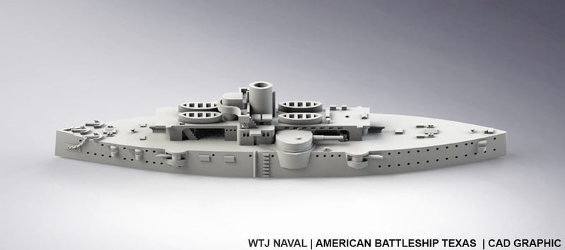 Texas - US Navy - Pre Dreadnought Era - Wargaming - Axis and Allies - Naval Miniature - Victory at Sea - Warships