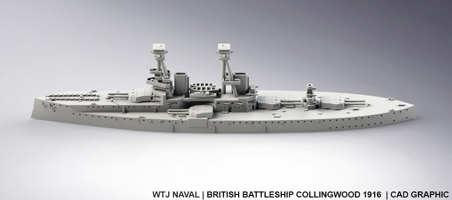 Collingwood - 1916 - UK Royal Navy - Pre Dreadnought Era - Wargaming