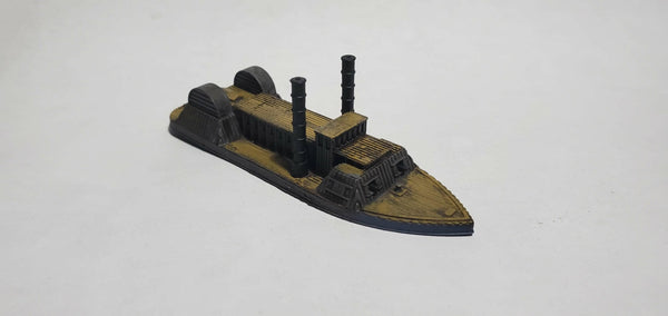 USS Indianola - Ships - Sailboats - Age of Sail - War Game - Wargaming - Tabletop Games - 1:600 Scale