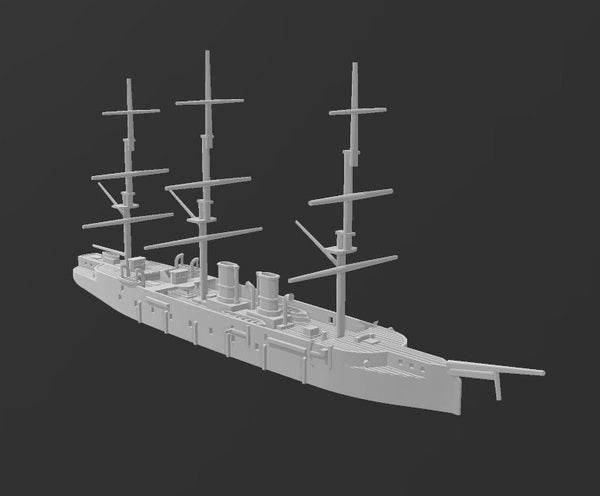 HMS Shah - Ships - Sailboats - Age of Sail - War Game - Wargaming - Tabletop Games - 1:600 Scale