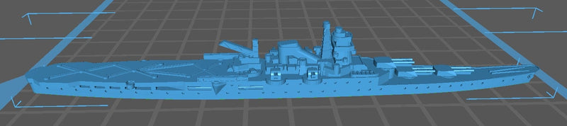 Mogami Conversion - IJN - Wargaming - Axis & Allies - Naval Miniature - Victory at Sea - Tabletop Games - Warships - C.O.B.