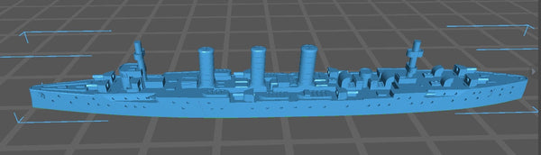 Cruiser - Kolberg - German Navy - Wargaming - Axis and Allies - Naval Miniature - Victory at Sea - Tabletop Games - Warships - C.O.B.