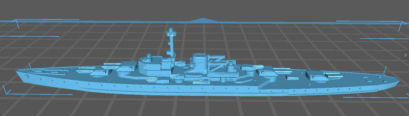 Zenker's Cruiser Killer - German Navy - Wargaming - Axis and Allies - Naval Miniature - Victory at Sea - Tabletop Games - Warships - C.O.B.