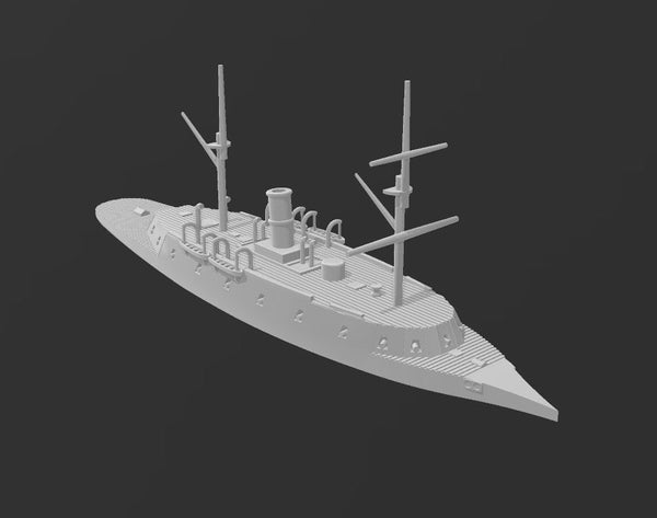 USS Dunderberg/Rochambeau - Ships - Sailboats - Age of Sail - War Game - Wargaming - Tabletop Games - 1:600 Scale