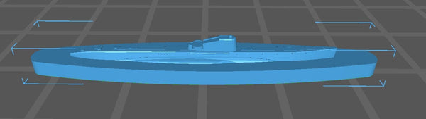 Shch 307 - Soviet Navy - Wargaming - Axis & Allies - Naval Miniature - Victory at Sea - Warships - C.O.B.