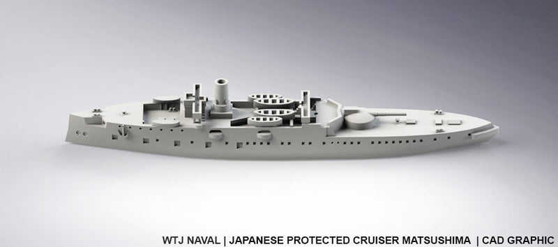 Matsushima - IJN Navy - Pre Dreadnought Era - Wargaming - Axis and Allies - Naval Miniature - Victory at Sea - Warships
