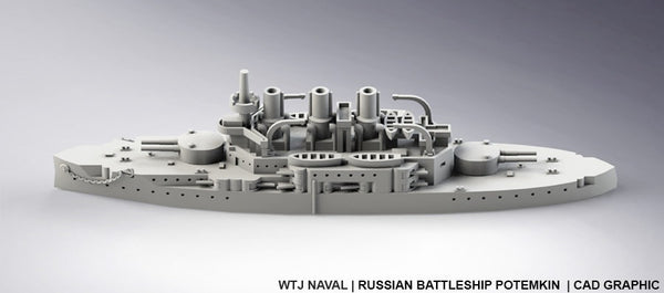 Potemkin - Russian Navy - Pre Dreadnought Era - Wargaming - Axis and Allies - Naval Miniature - Victory at Sea - Warships