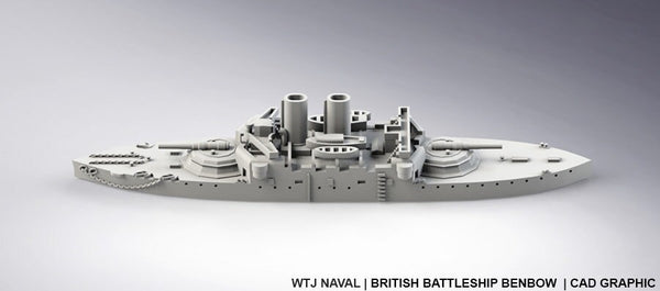 Benbow - UK Royal Navy - Pre Dreadnought Era - Wargaming - Axis and Allies - Naval Miniature - Victory at Sea - Warships