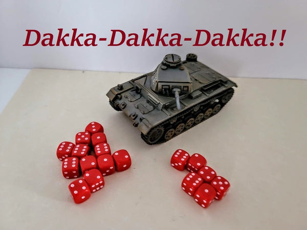 German Panzer III E - War Games And Dioramas - Historical Wargaming - 28 mm Scale