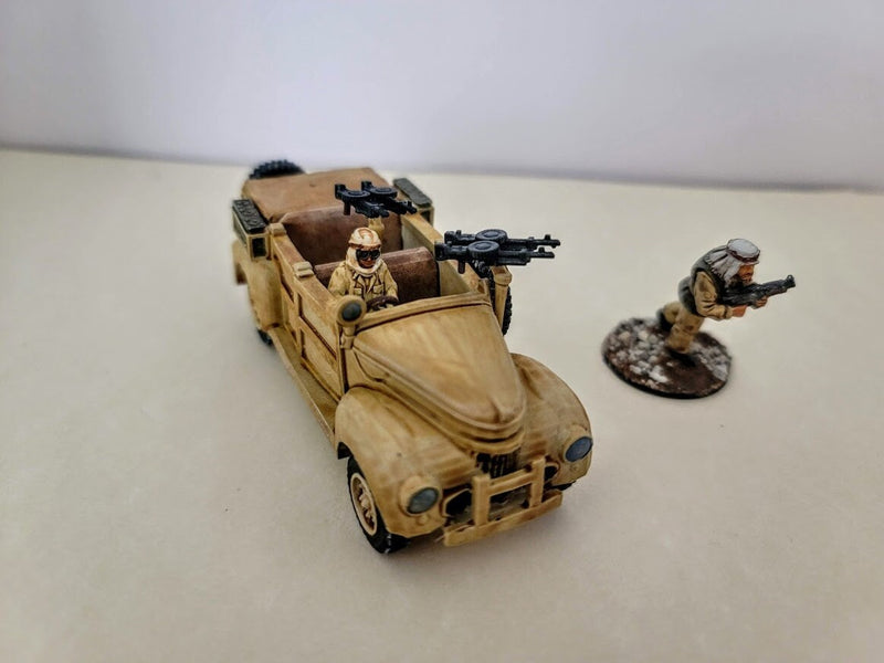 SAS “Blitz Buggy” - War Games And Dioramas - Historical Wargaming - 28 mm Scale