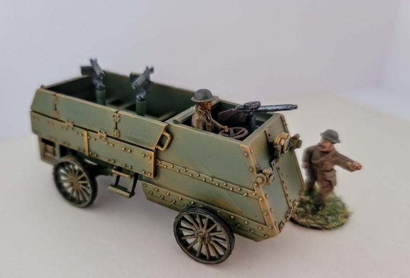 Canadian AutoCar Machine Gun Carrier - War Games And Dioramas - Historical Wargaming - 28 mm Scale