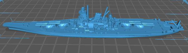 Battleship - A-150 V2 - IJN - Wargaming - Axis and Allies - Naval Miniature - Victory at Sea - Warships