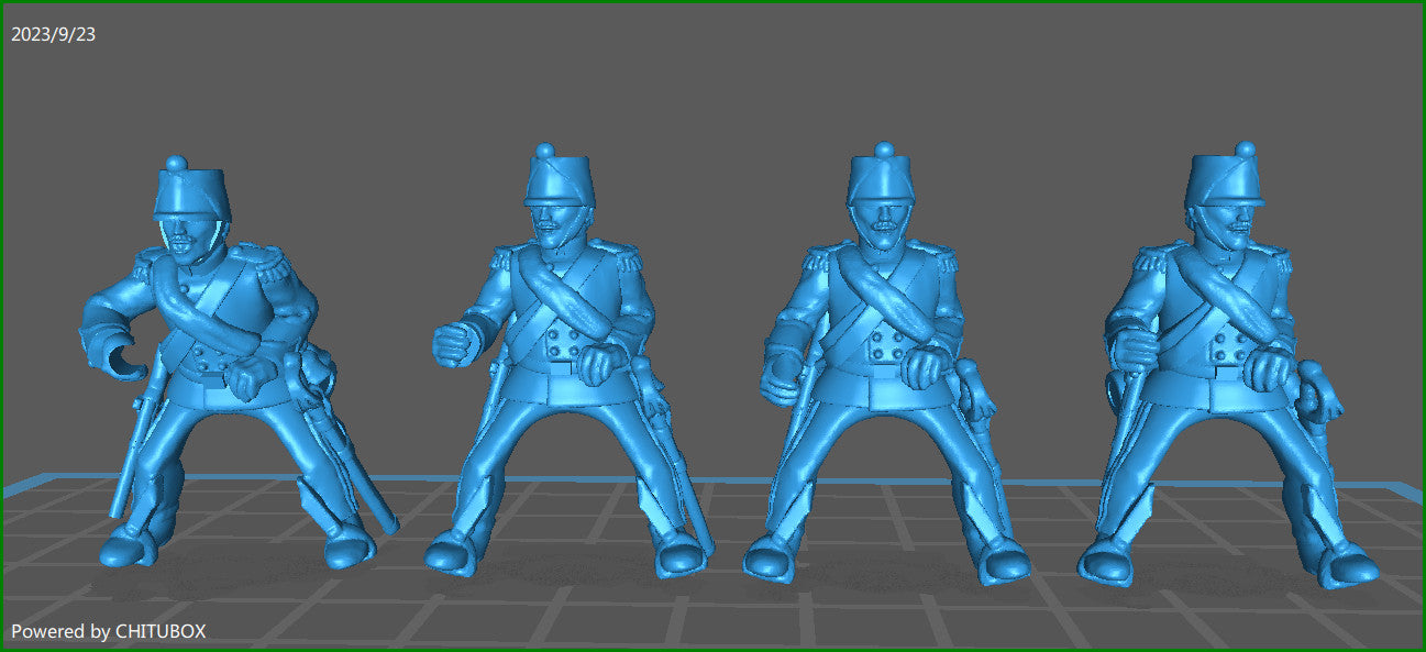 28mm Piedmontese Cavalleggeri rgt with lances